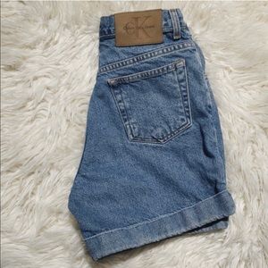 Calvin Klein Vintage High Rise Shorts